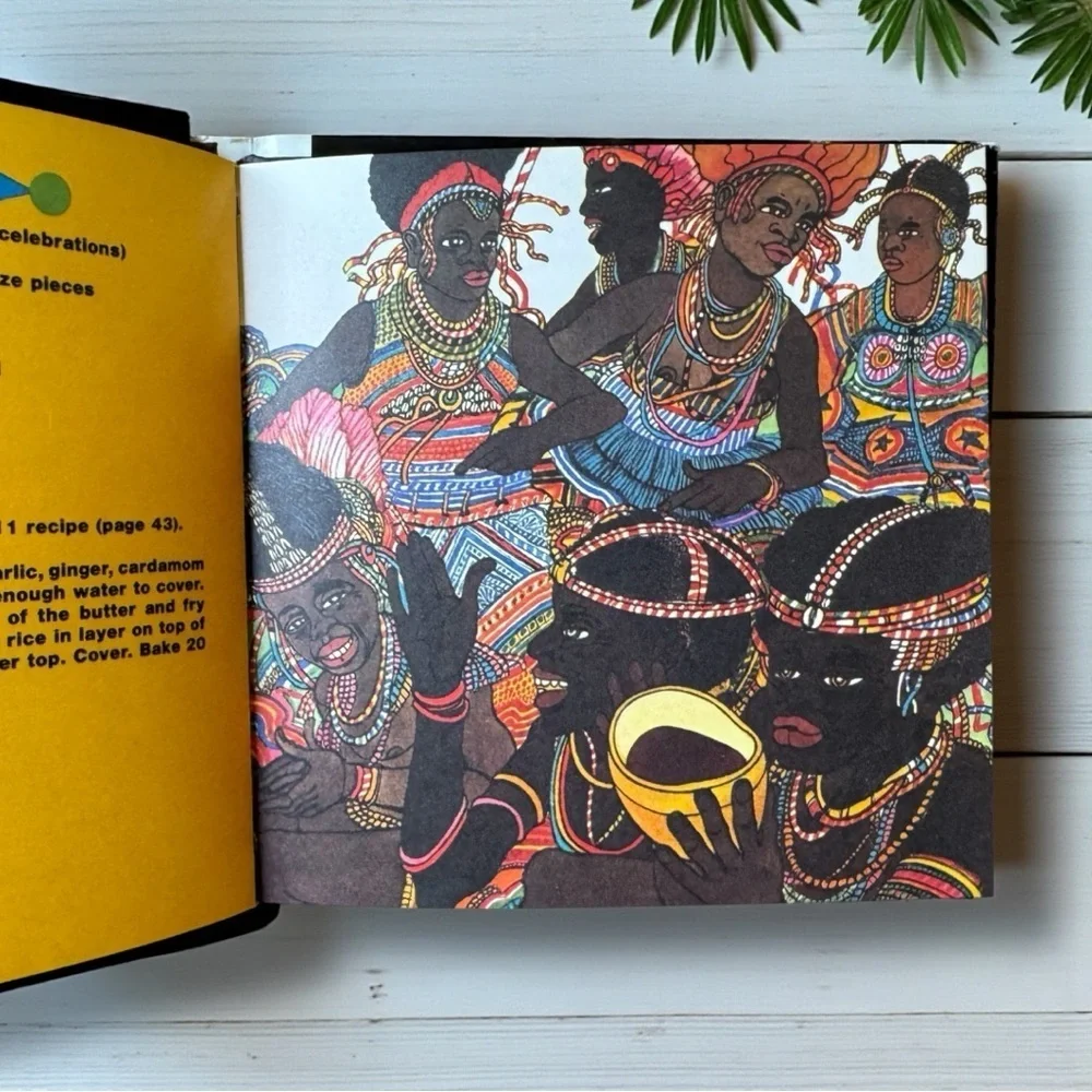 Black Africa Cook Book – Monica Bayley | Vintage 1970s Cookbook w/ Dust Jacket
